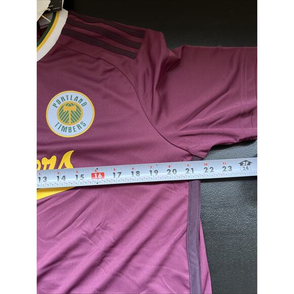 Adidas Women’s 2024 Portland Timbers Archive MLS Jersey Size XL NEW - Picture 10 of 11